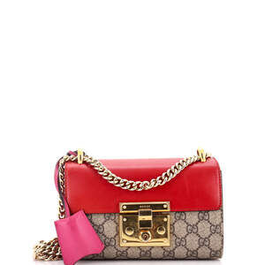 Gucci Padlock Shoulder Bag Gg Coated #237230G82B